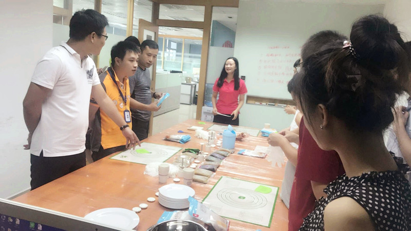 月饼DIY中秋主题活动，我们在一起